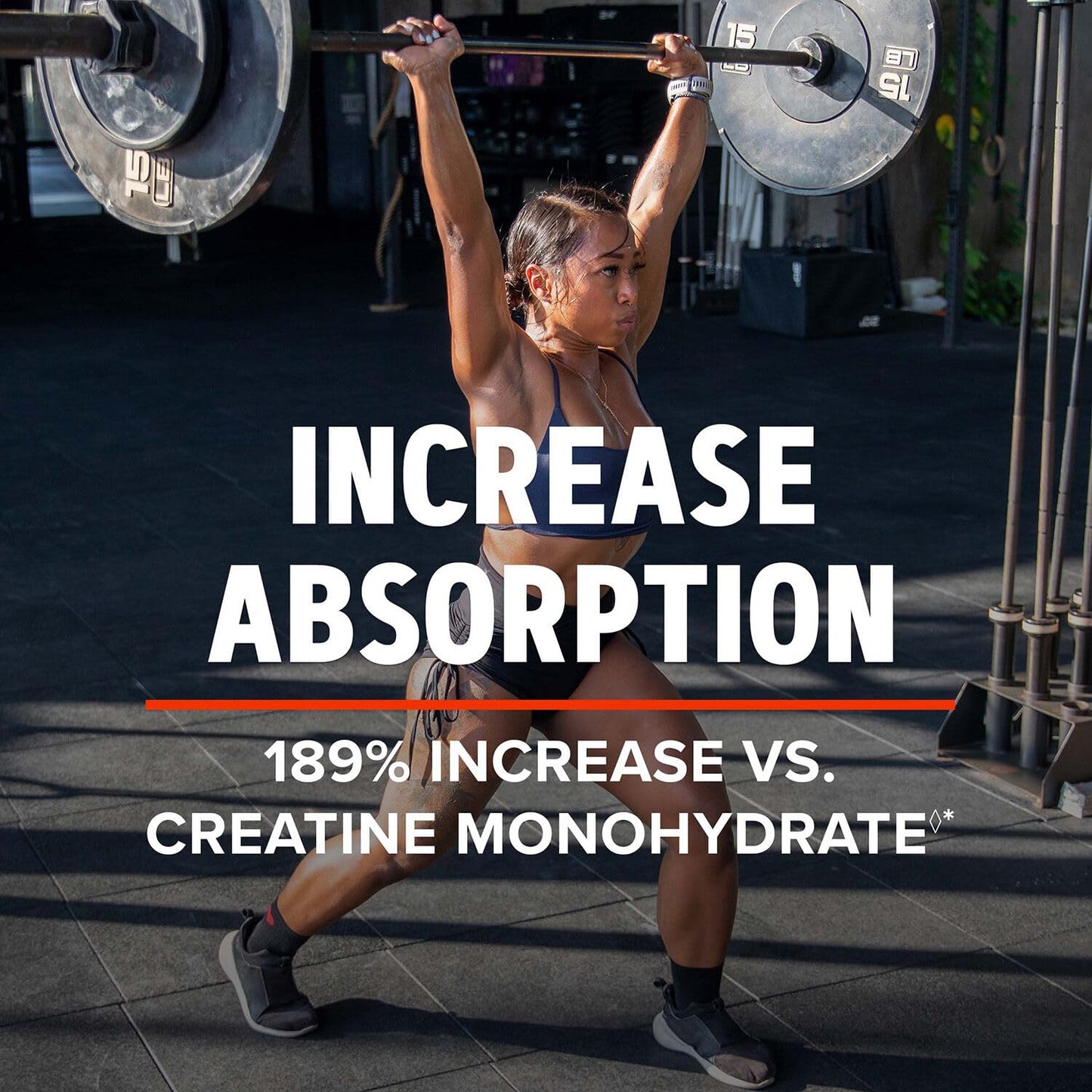 GNC AMP Creatine HCl 189 – Fast Absorption, Strength & Muscle Support | 60 Servings