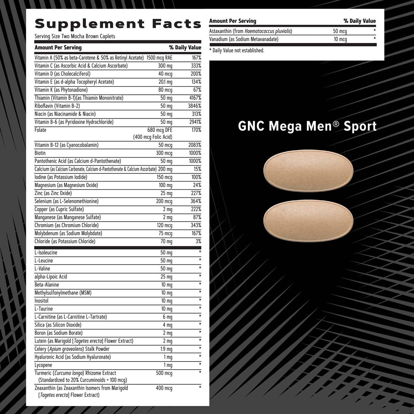 GNC AMP Men’s Extreme Training Vitapak – 5 Products in 1 for Performance & Endurance (30 Day Supply)