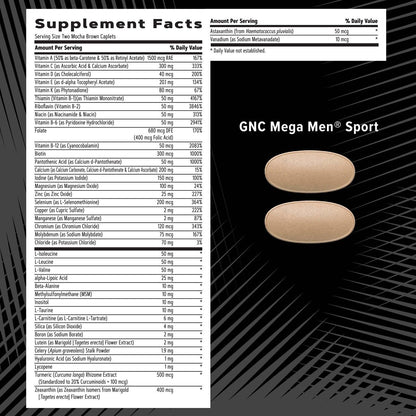 GNC AMP Men’s Extreme Training Vitapak – 5 Products in 1 for Performance & Endurance (30 Day Supply)
