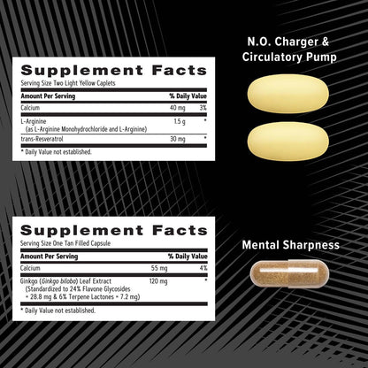 GNC AMP Men’s Extreme Training Vitapak – 5 Products in 1 for Performance & Endurance (30 Day Supply)