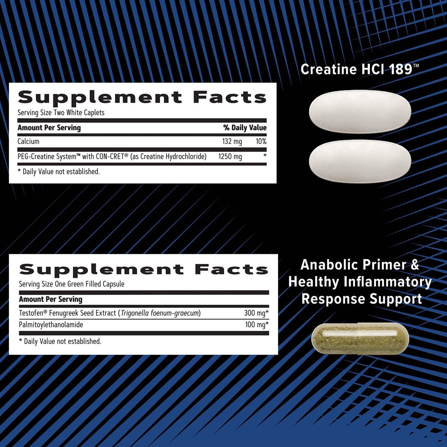 GNC AMP Men’s Strength Vitapak Program – 3-in-1 Pack with Creatine HCl & Multivitamin