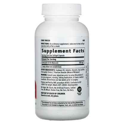 GNC CoQ10 200mg Supplement, Supports Heart Health, 60 Servings