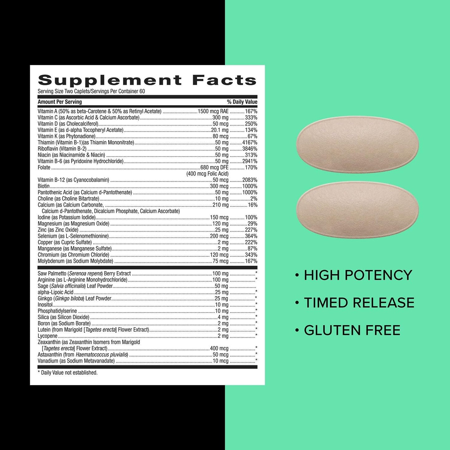 GNC Mega Men 50 Plus Multivitamin | Antioxidants, Heart Health & Prostate Support | 120 Count