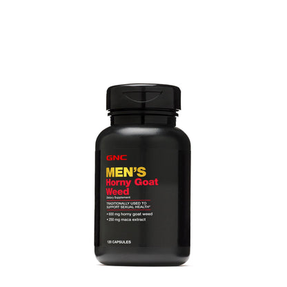 GNC Men's Horny Goat Weed - Supports Sexual Health - 120 Capsules