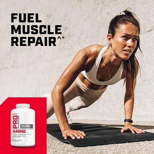 GNC Pro Performance Amino 3000mg Softgels — 240 Count for Protein Synthesis & Muscle Repair
