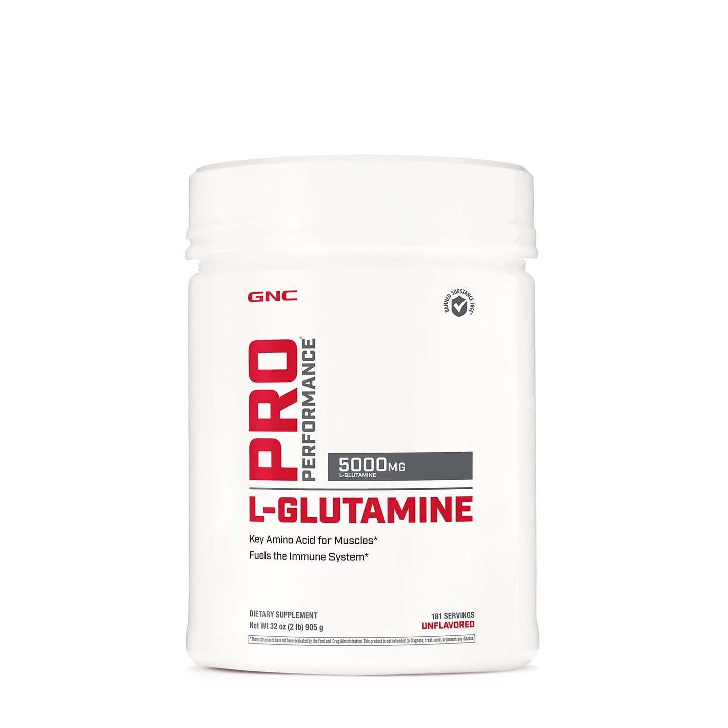GNC Pro Performance L-Glutamine 5000 mg – Muscle Recovery & Immune Support