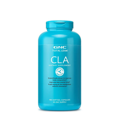 GNC Total Lean Premium CLA 3-6-9 | Stimulant-Free Energy, Lean Muscle Support, Cardiovascular & Joint Health | 120 Softgel Capsules