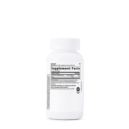GNC Vitamin D3 50 mcg (2000 IU) Supplement – 180 Servings per Pack, Pack of 2 – Supports Teeth and Bone Health