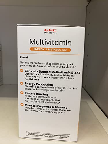 GNC Women's Multivitamin Energy & Metabolism – Twin Pack