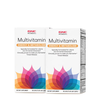 GNC Women's Multivitamin Energy & Metabolism – Twin Pack