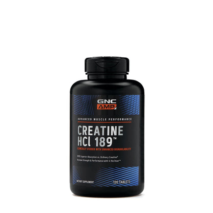 GNC AMP Creatine HCl 189 | Advanced Creatine Supplement for Muscle Energy