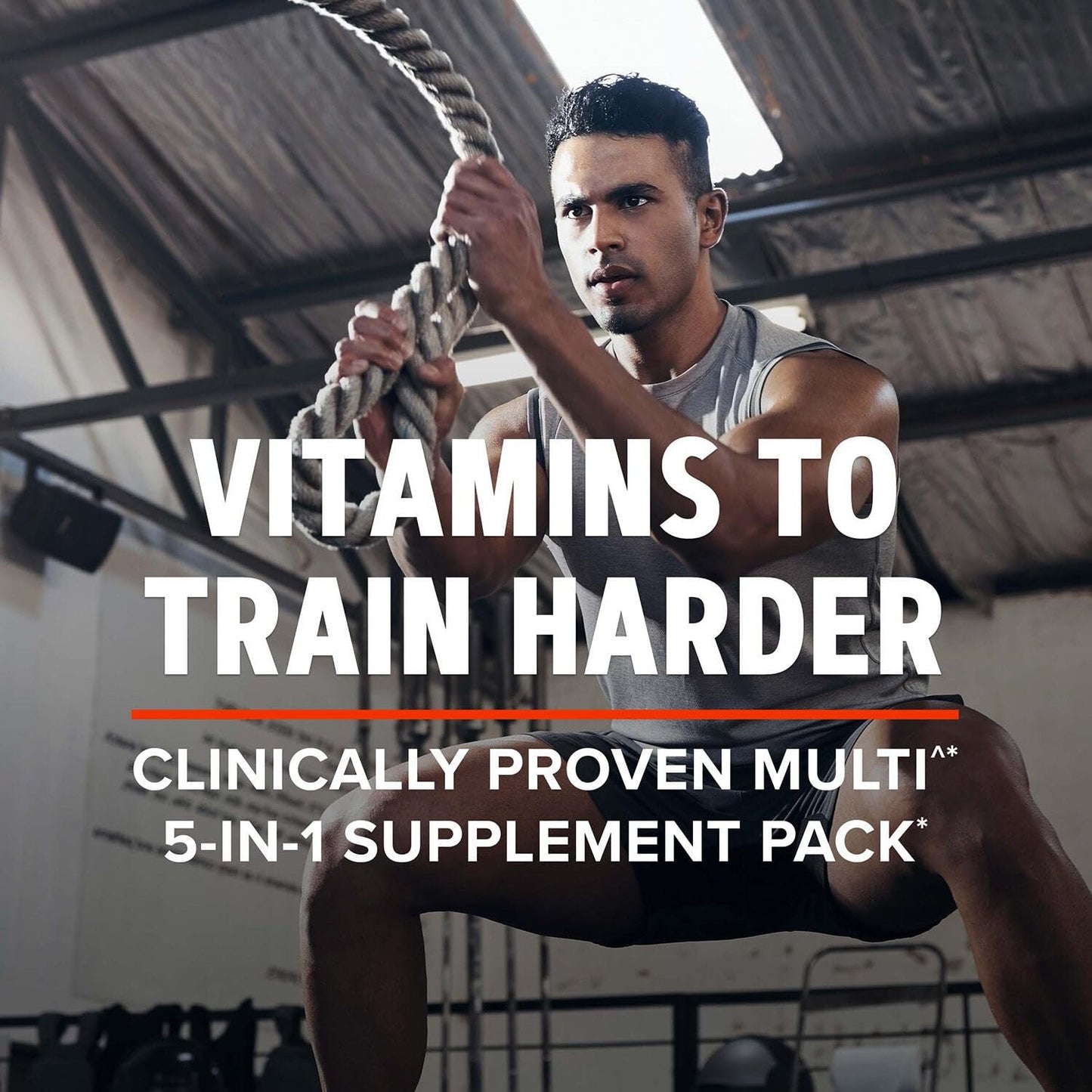 GNC AMP Men’s Extreme Training Vitapak – 5 Products in 1 for Performance & Endurance (30 Day Supply)