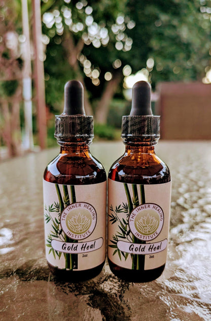 Gold Heal 2oz Tincture - Natural Oral Drops with Vitamin B12 | Immune Support