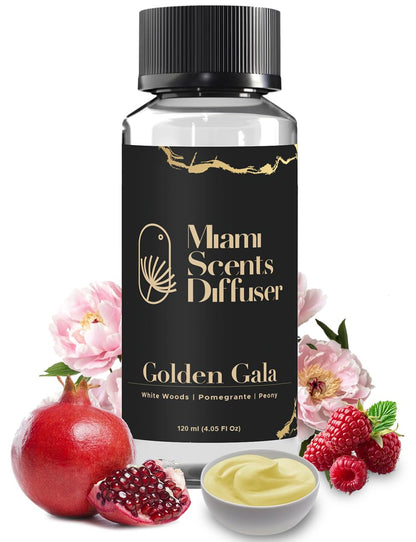 Golden Gala Scent Inspired by Aria Hotel - 4 fl oz Essential Oils for Diffuser