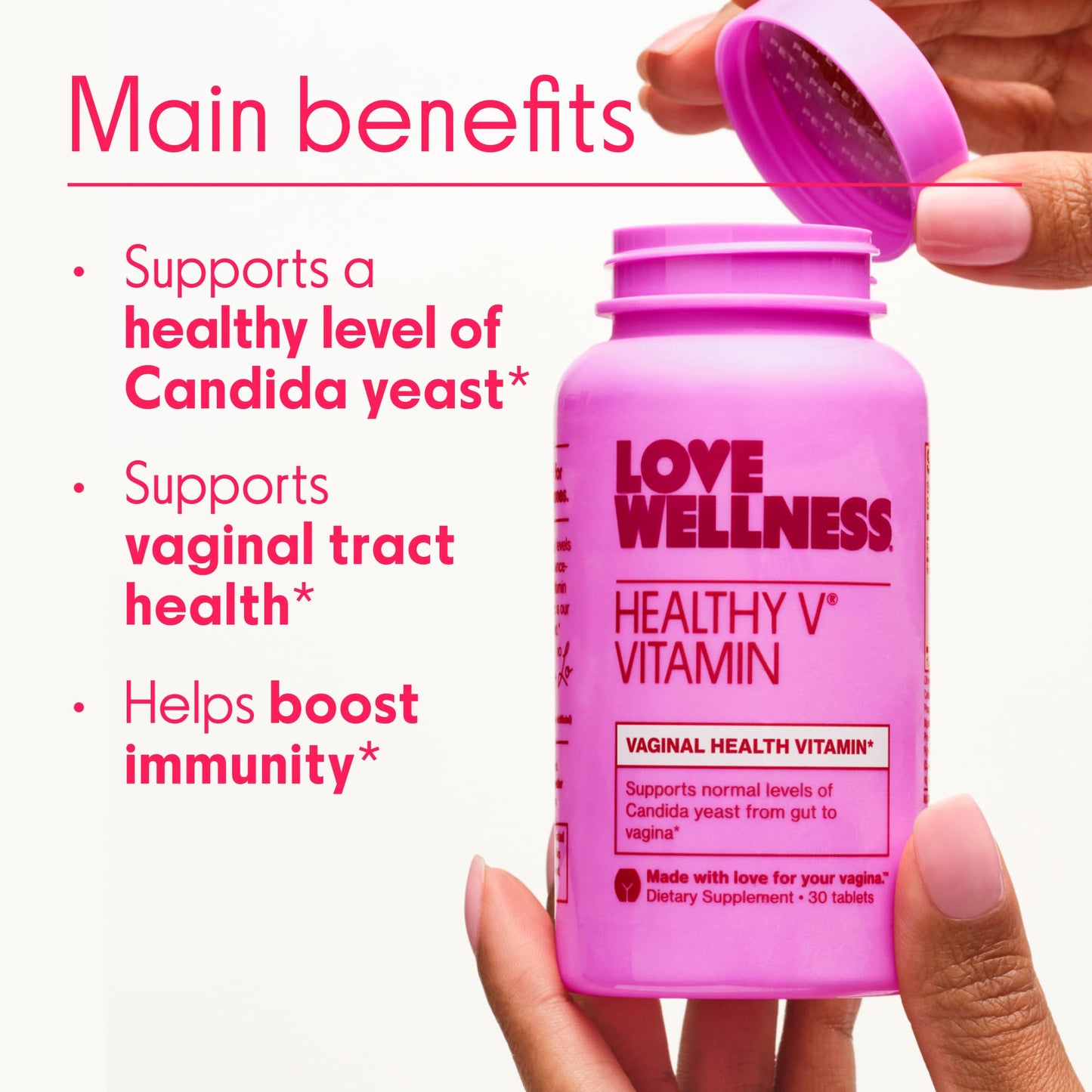 Love Wellness Good Girl Probiotics & Healthy V Vitamin | Women's Wellness Duo