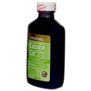 GoodSense Castor Oil, 4 fl oz – Pure Castor Oil