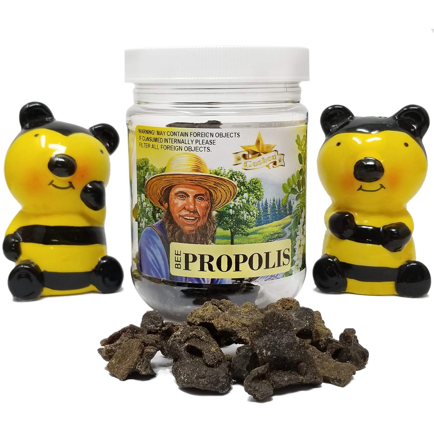 Goshen Amish Country Raw Bee Propolis – 2oz, Unfiltered & Pure