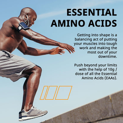 Granite Essentials Amino Acids Powder – 10g EAAs, 7g BCAAs, Orange Creamsicle (Soy & Gluten Free)