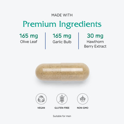 Vitanica Rauwolfia Extra - Vegan Cardiovascular Support Supplement