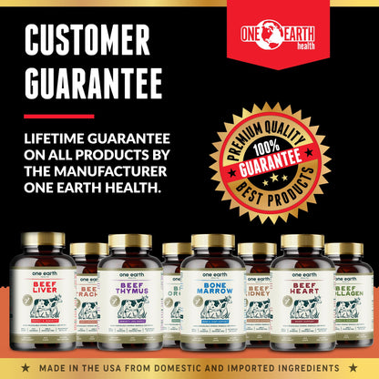 Grass Fed Beef Bone Marrow Supplement – 200 Count | New Zealand Sourced