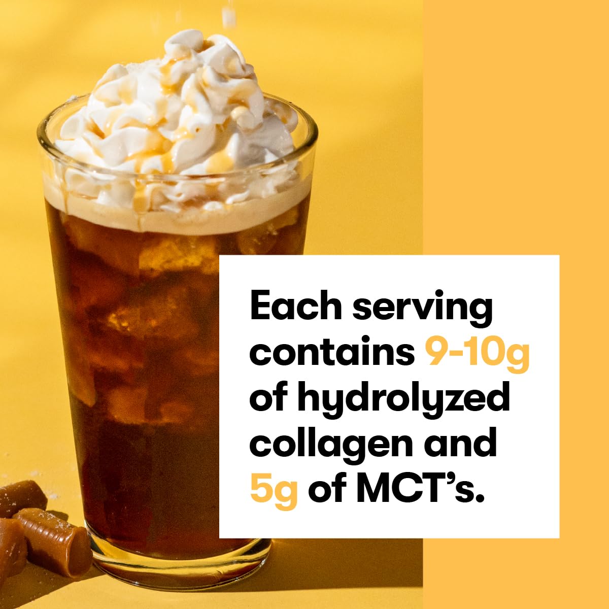 Perfect Keto Collagen Peptides with MCT Oil – Grass-Fed, Low Carb, Chocolate