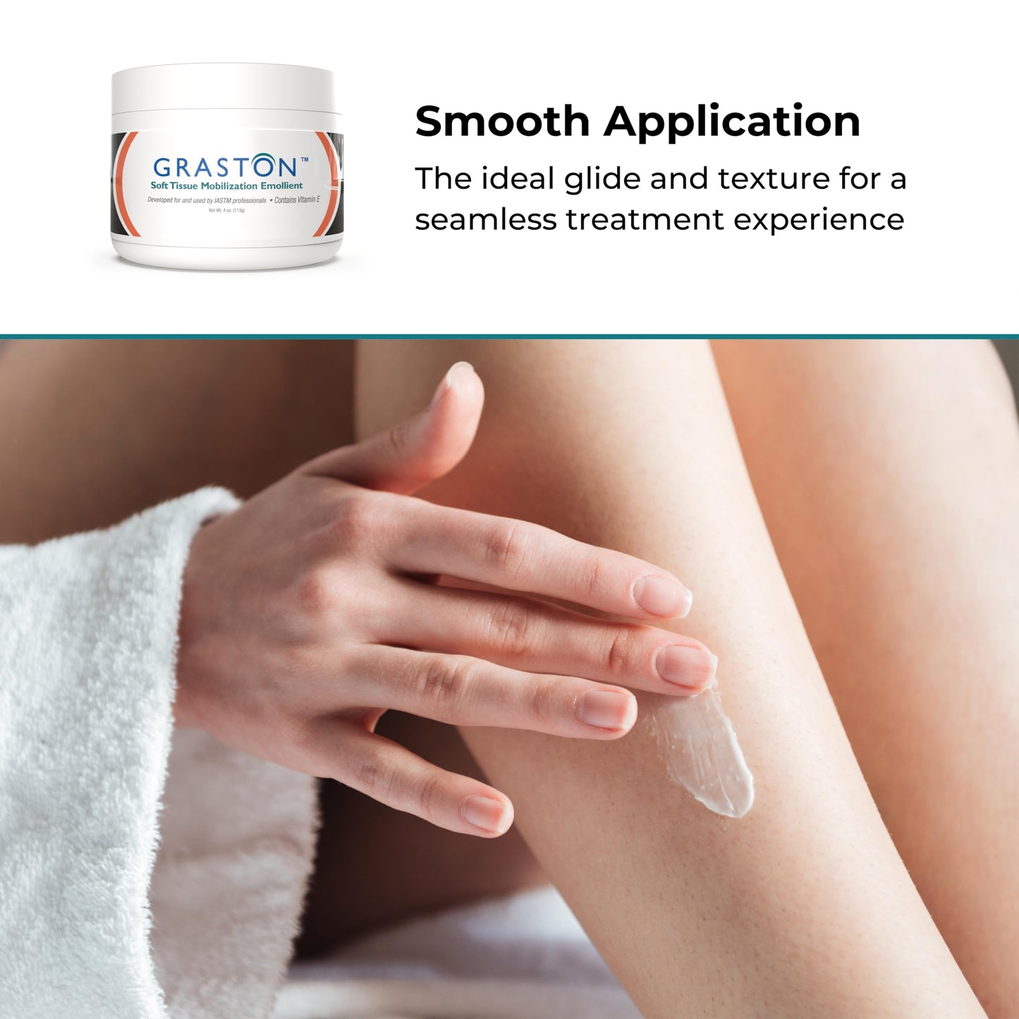 Graston Vitamin E Emollient Cream – 4oz for IASTM & Massage Therapy