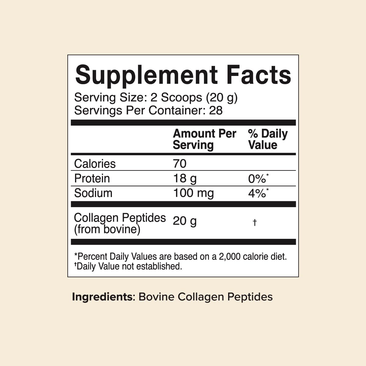 Great Lakes Wellness Collagen Peptides Powder – Unflavored, 20 oz | Skin, Hair, Nails, Joints & Digestion