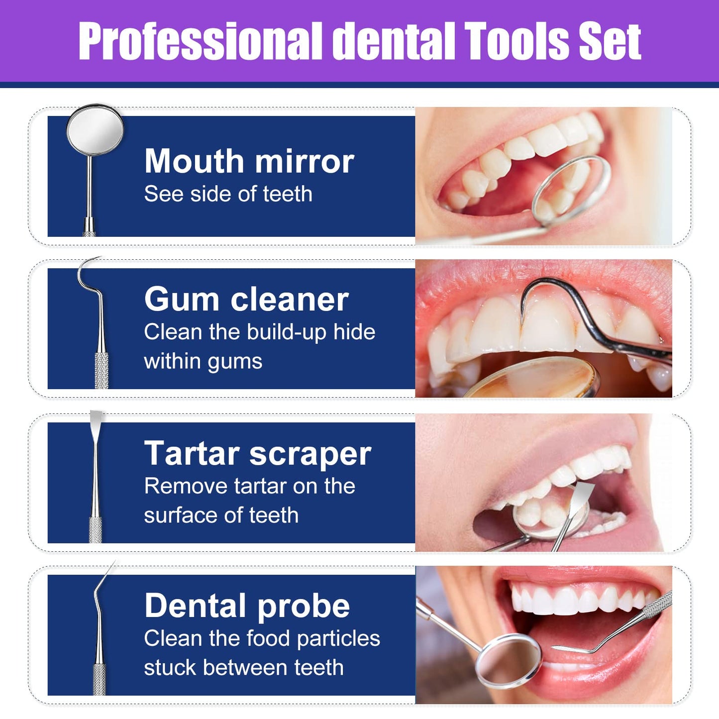Green Hills Tooth Repair Kit – Moldable Tooth Filling DIY at Home with 4 Dental Tools