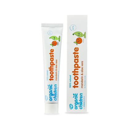 GREEN PEOPLE Kids Mandarin Toothpaste, 50 ML | Organic & Natural