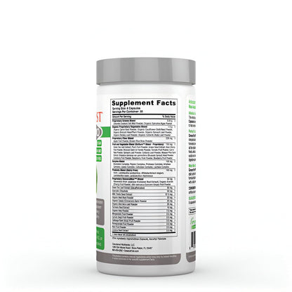 Greens First Phytonutrient Capsules – 54 Superfoods, Organic Fruits & Veggies, Probiotics & Digestive Enzymes – 180 Capsules