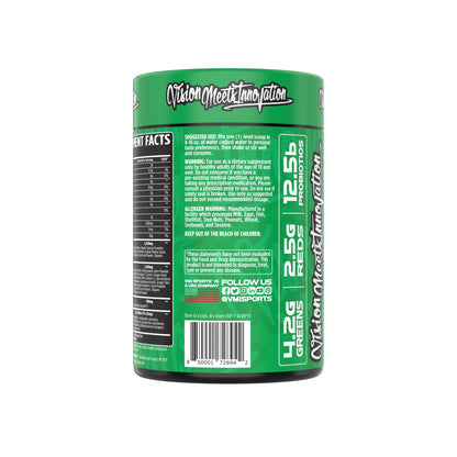 VMI Sports Greens + Reds Advanced Superfood | Immunity & Gut Health | 30 Servings (Chocolate)