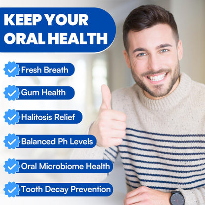 Oral Probiotics 11B CFU with M18 & A12 – Gum Health & Fresh Breath