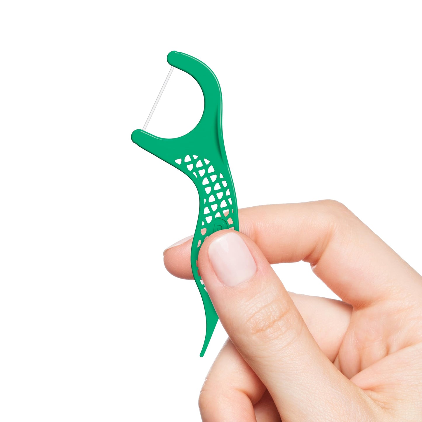 GUM Professional Clean Floss Picks – Extra-Strong Mint Floss, Easy-Grip Handle (90 Count, Pack of 6)