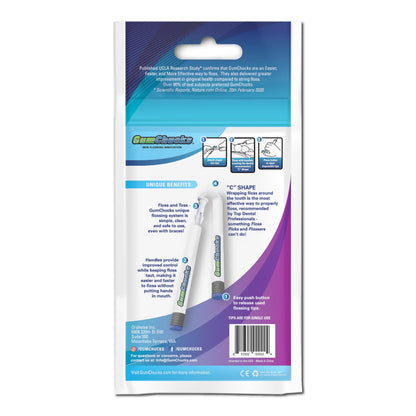 GumChucks Floss for Teeth - Starter Pack | Braces & Kids