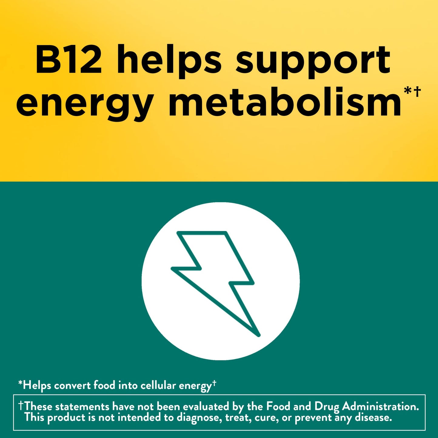 Nature Made Digestive Probiotics & Energy B12 Gummies – 50 Gummies, 25 Day Supply (Women & Men)