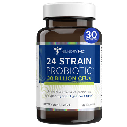 Gundry MD® 24 Strain Probiotic — 30B CFU, 30 Count