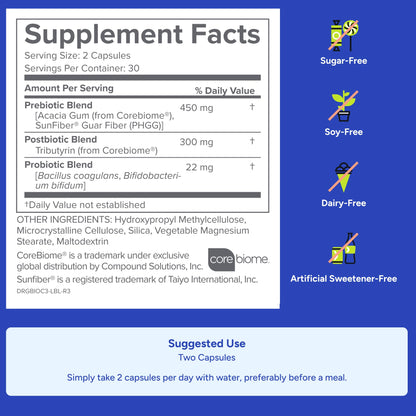 Gundry MD Bio Complete 3 — 3-in-1 Probiotics for Digestion, Energy, and Skin | 30 Day Supply