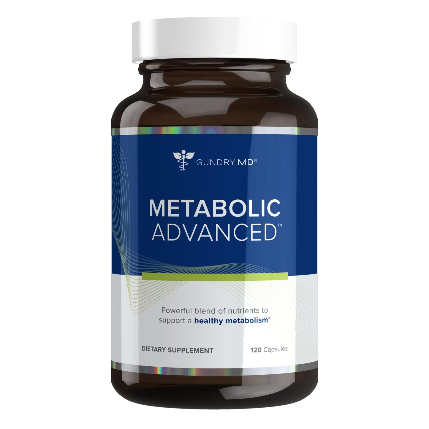 Gundry MD Metabolic Advanced with Berberine – Supports Healthy Metabolism, 120 Count