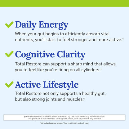Gundry MD Total Restore Gut Lining Support – Digestive Wellness (90 Capsules)