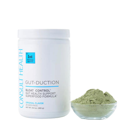 Gut-Duction Bloat Control – Gut Health Superfood Formula | Plant-Based Protein & Probiotics