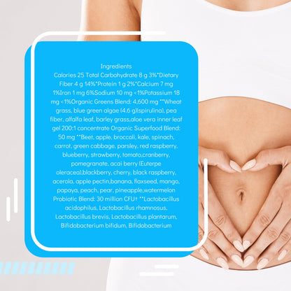 Gut-Duction Bloat Control – Gut Health Superfood Formula | Plant-Based Protein & Probiotics