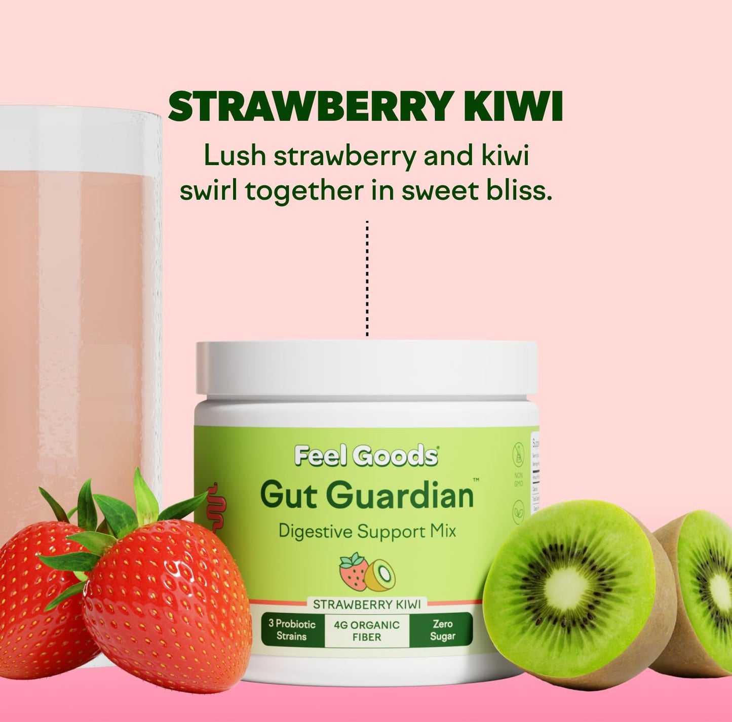 Feel Goods Gut Guardian: Probiotic Fiber Powder for Digestive Health