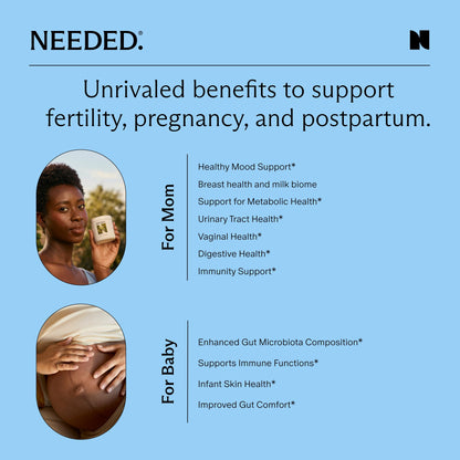 Needed Balance Prenatal Prebiotic & Probiotic — 60 Capsules