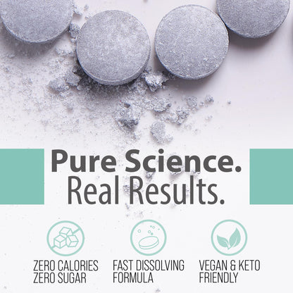 H2UP™ Sugar-Free Molecular Hydrogen Tablets – 60 Count, 12 PPM Hydrogen
