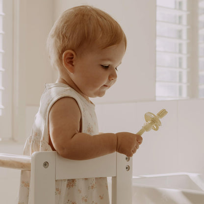 Haakaa Infant Toothbrush – 360° All‑Round Baby Toothbrush (6m+)
