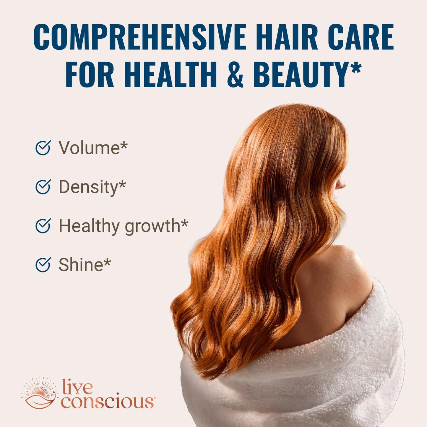 Hair La Vie Live Conscious Clinical Formula Hair Vitamins – Biotin & Saw Palmetto (2-Pack)