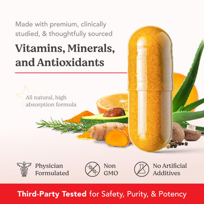 HAIRtamin MOM Vegan Prenatal & Postnatal Multivitamin – Hair, Nails & Skin Support | 3-Pack