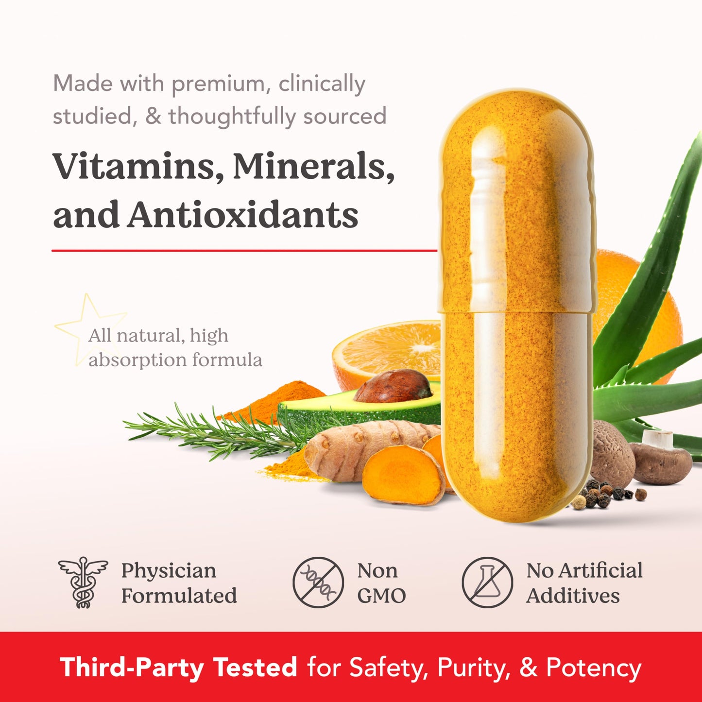 HAIRtamin MOM Vegan Prenatal & Postnatal Multivitamin – Hair, Nails & Skin Support | 3-Pack
