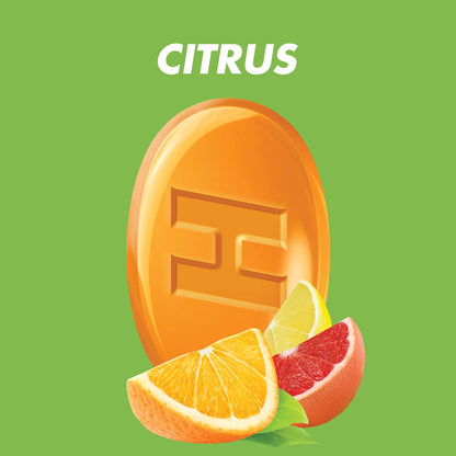 HALLS Defense Assorted Citrus Vitamin C Drops – 80 Drops Economy Pack