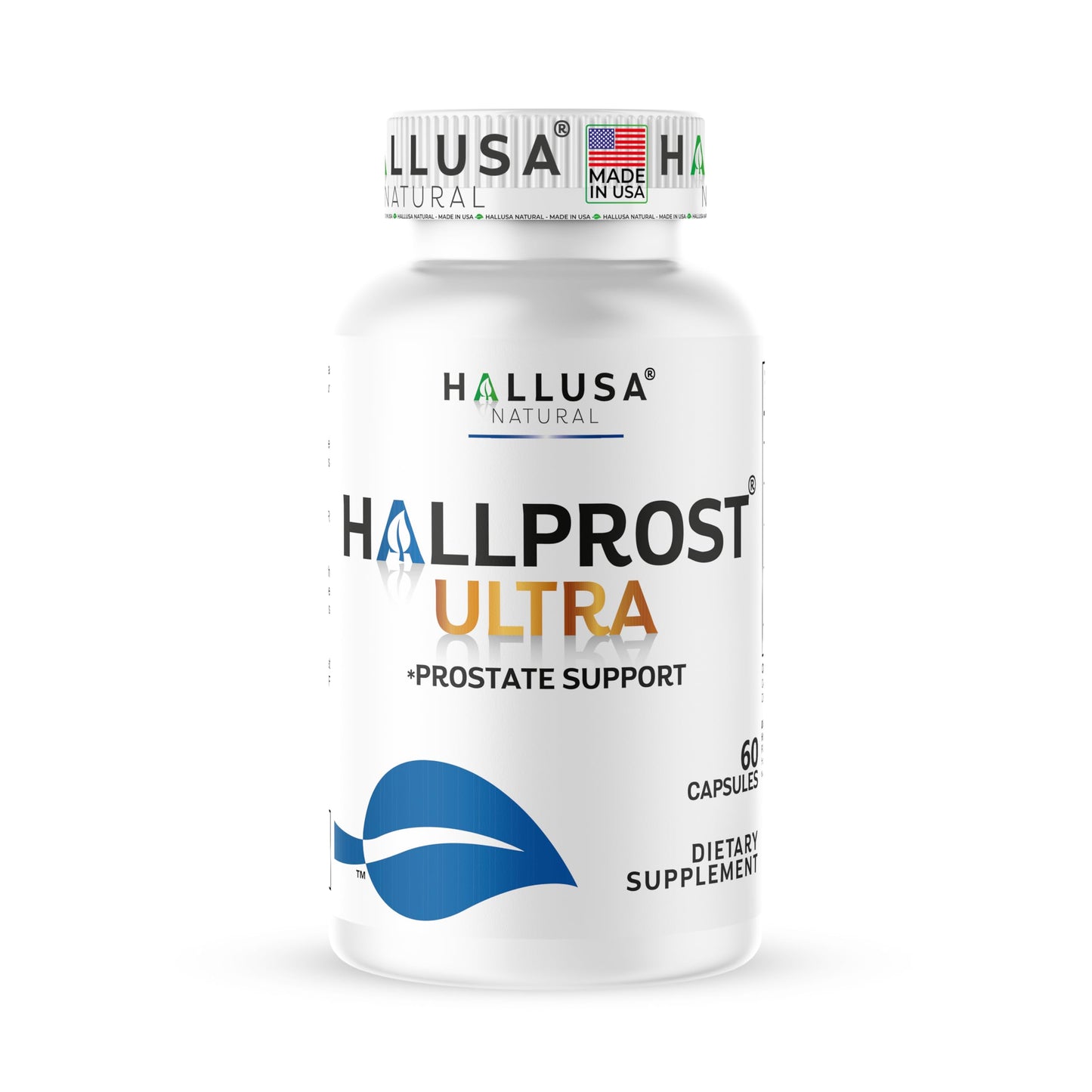 Hallusa Natural HallPROST Ultra Prostate Health Supplement for Men – Saw Palmetto, Lycopene, Pygeum, Zinc, Magnesium, Vitamin E | 60 Capsules